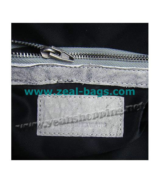 AAA Replica Alexander Wang Brenda Zip Chain Should Bag Grey Lambskin - Click Image to Close